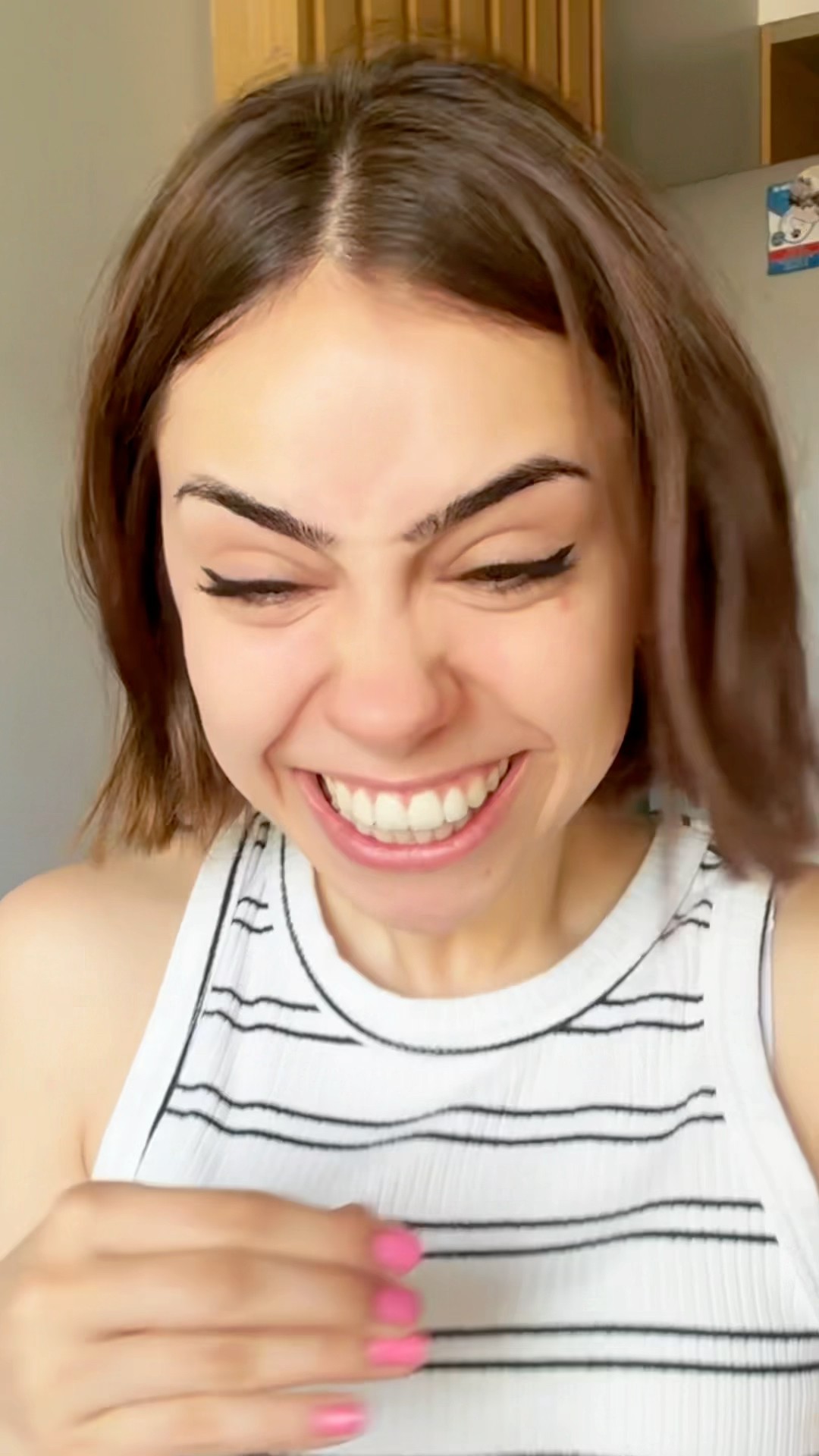 la compañera que se reía como cerdo ? XD?
