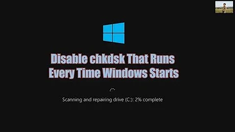 Tắt chức năng check Disk khi khởi động windows || How to Stop Check Disk (Chkdsk)