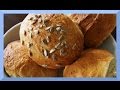 BRÖTCHEN SELBER BACKEN IN 5 MINUTEN - MIT 5 ZUTATEN - REZEPT