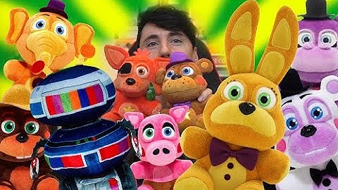 FNaF Pizzeria Sim Funko Plushie Review (Ft. Dawko!!!!)