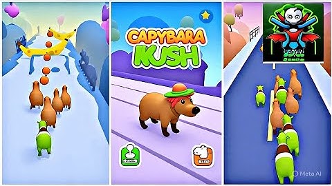 new video game walkthrough capybara rush #livegameplay #capybararush #newgame #walkthrough