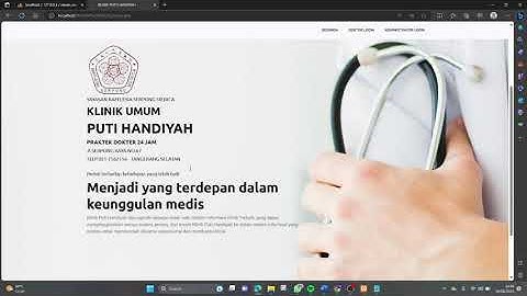 Demo Program Skripsi UNINDRA | Ikhsan Wahyudi - 201943502315