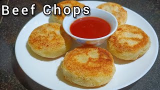 how to make Beef Potato Chops at home | goan beef chops | tiffin recipe |Goan recipe | by Chef Pinto