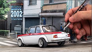 BMW 2002 Turbo 1/24 Hasegawa Scale Model Car