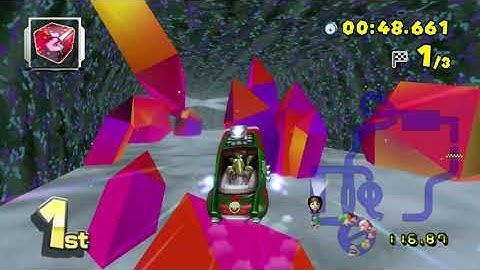 Mario Kart Wii (Fusion) Custom Tracks - Mirror (1 Player) #227 with Kermit