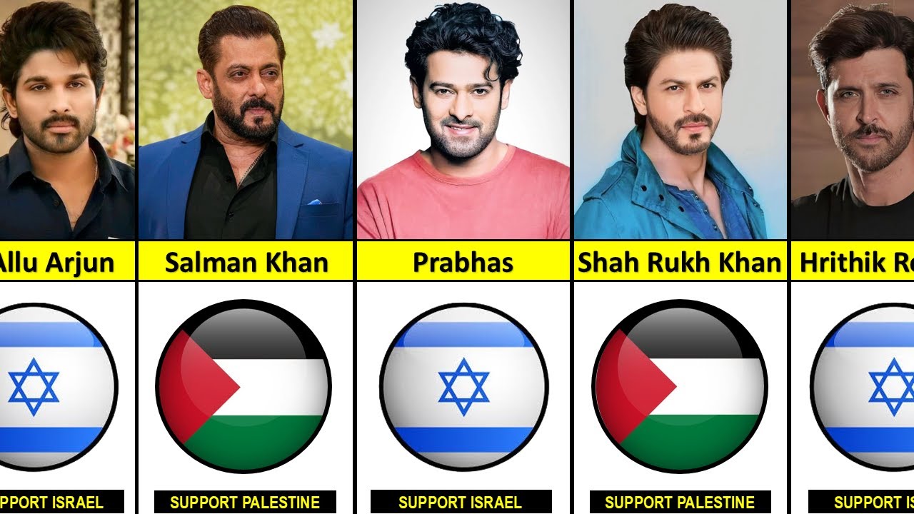 Israel VS Palestine:  Famous Indian Actors & Actresses Who Support Palestine Or Israel