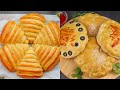 2 Beautiful Chicken Flower Bread & Buns Recipes In Oven & Without Oven, Chicken Cheese Bread Recipe