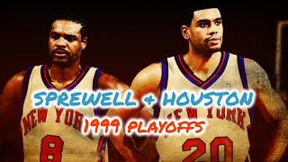 Latrell Sprewell \& Allan Houston: 1999 NBA Playoffs Highlights (Ultimate Compilation)