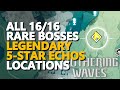 All Legendary 5-star Echo Rare Boss Locations Wuthering Waves