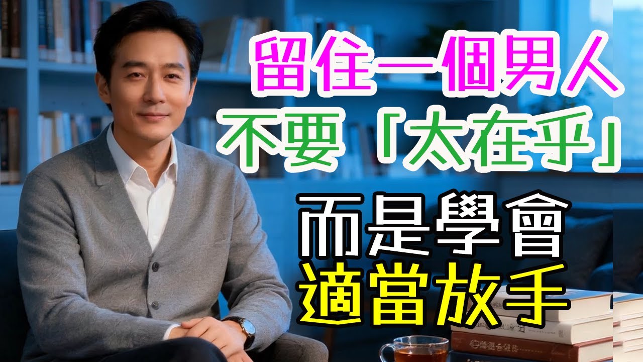 留住一個男人，不要「太在乎」，而是學會適當放手。三重愛 #留住男人 #不要太在乎 #适当放手 #感情智慧 #情感独立 #自我成长 #信任 #沟通 #平衡 #个人空间