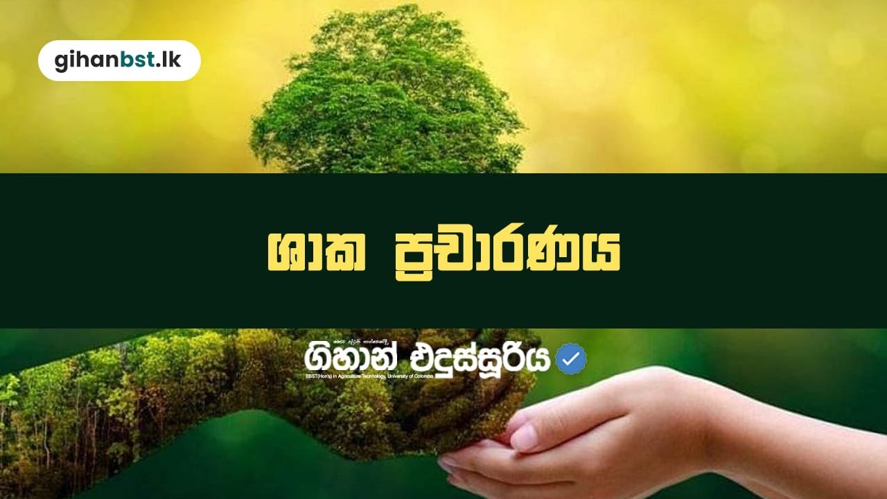 ශාක ප්‍රචරණය Online BST / 2026 A/L