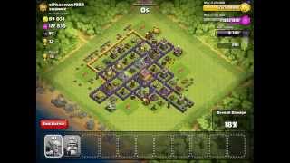 Clash Of Clans - 180 Level 5 Goblin Attack (Fail!)