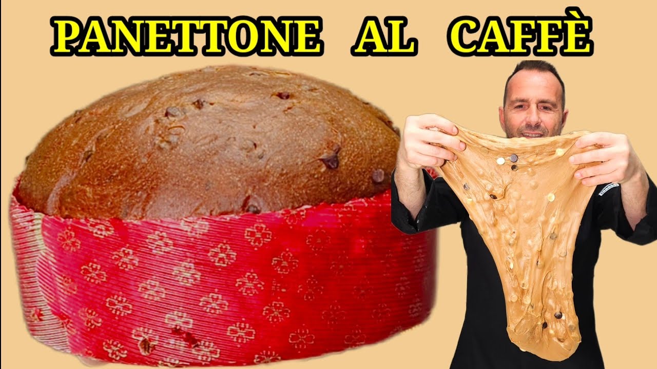 PANETTONE AL CAFFÈ-CIOCCOLATO BIANCO E FONDENTE-Ricetta spettacolare-corso di pasticceria 