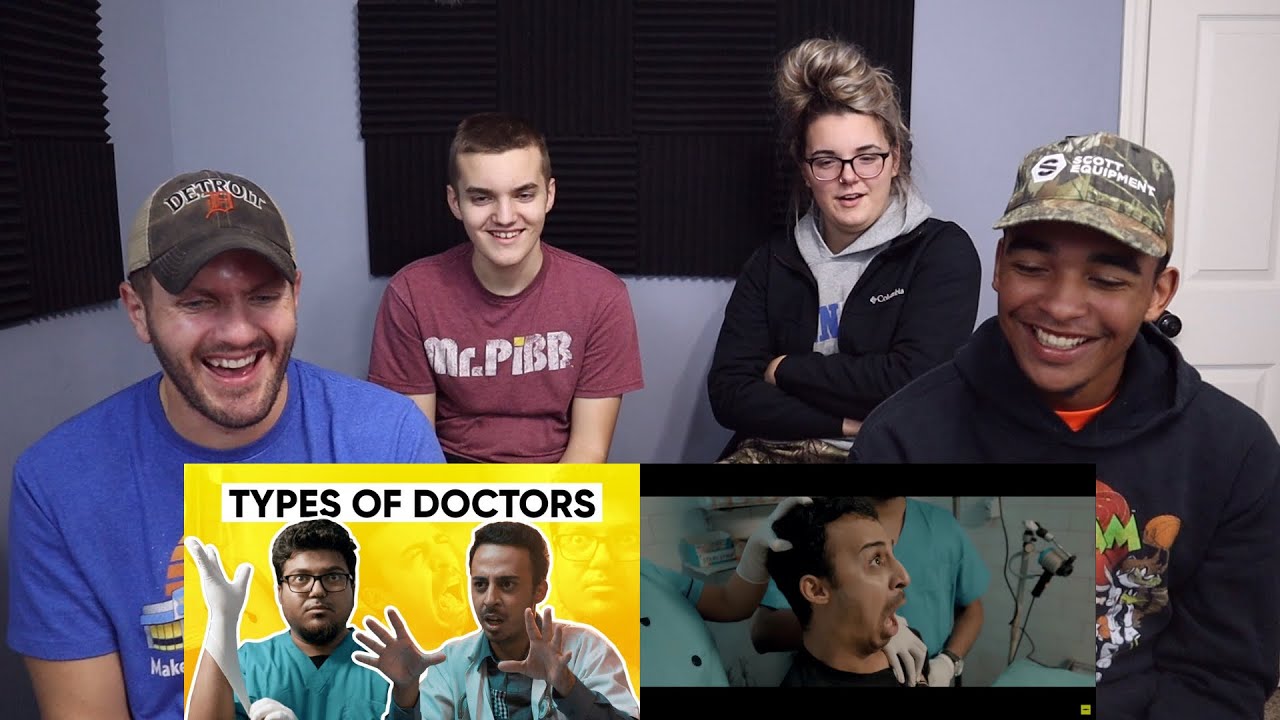 Types Of Doctors  REACTION  Jordindian