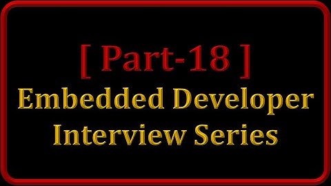 Types of Pointer || Part 18 - Interview Questions & Tips for Embedded Developer