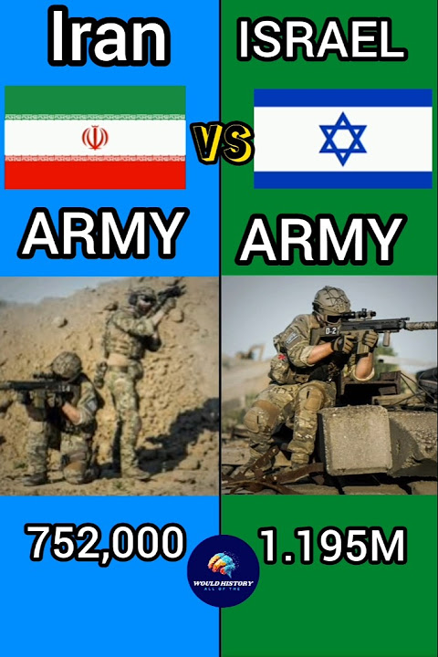 🇮🇷🆚🇮🇱 || Iran VS Israel Military Comparison 2024#iran #israel#shorts