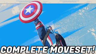 MARVEL TOKON - CAPTAIN AMERICA MOVESET!
