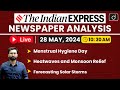 LIVE Newspaper Analysis | The Indian Express | 28 MAY 2024 | Drishti IAS English