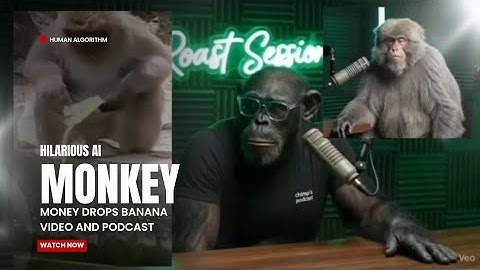 🐒 The Monkey Who Can’t Keep a Banana 😂 | AI Comedy Skit