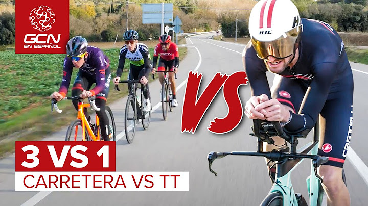 ¿Podrá una Bici de Contrarreloj batir a 3 de Carretera? | Test de Velocidad  3 Vs 1