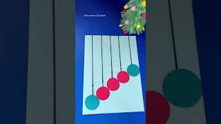 Christmas card making idea/Christmas craft idea #shorts #viral #trending @CraftCreationsBy_Damini