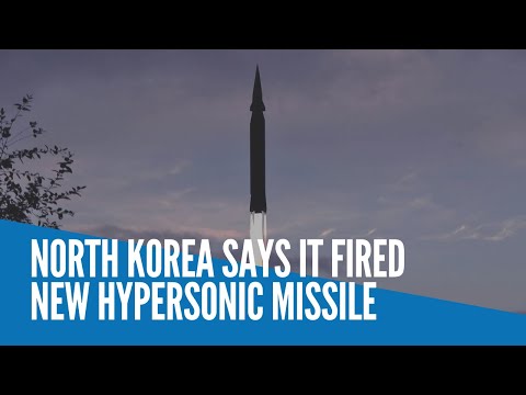 North Korea says it fired new hypersonic missile