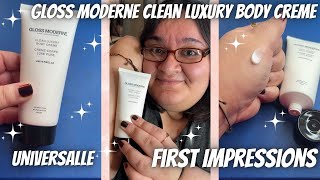 ✨GLOSS MODERNE BODY CREME IN UNIVERSELLE✨ Bodycare l First Impressions & Mini Review (Ipsy Plus)