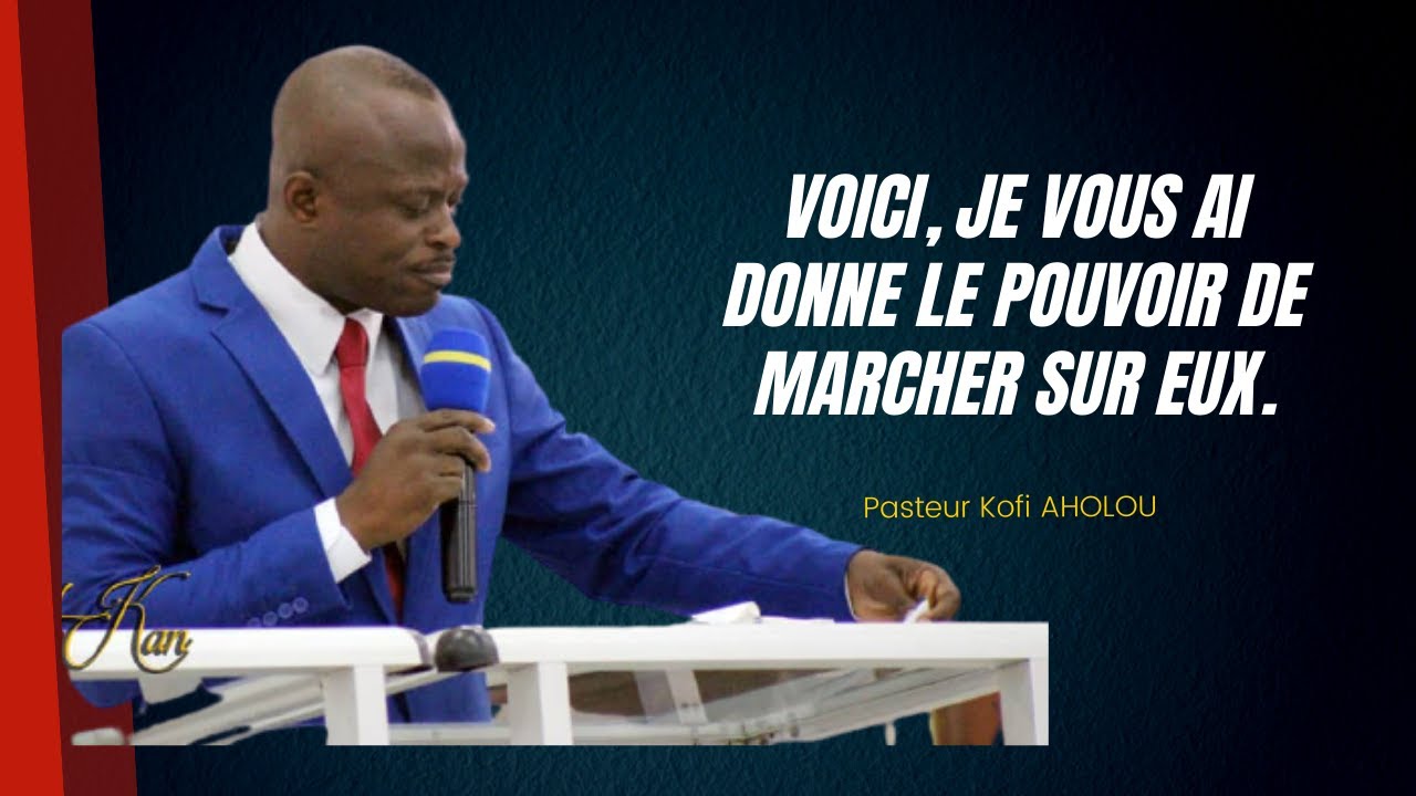 Voici, Je Vous Ai Donne Le Pouvoir De Marcher sur eux