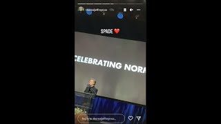David Spade Talks About Norms Memorial