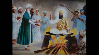 (Soul Soothing Kirtan) Japeo Jin Arjan Dev Guru (With Shabad Lyrics) - Bhai Anantvir Singh Ji LA