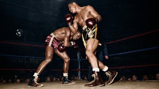 Never Before Seen! Joe Louis vs Bob Foxworth (29.01.1948) – Exhibition Fight Colorized