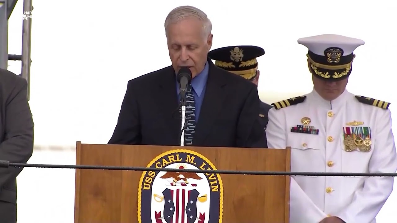 Arleigh Burke-Class Guided-Missile Destroyer USS Carl M. Levin (DDG-120) Commissioning