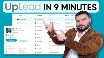 UpLead Lead Generation Tool (UpLead Tutorial) - Intent Data B2B Database, Email Verification Tool