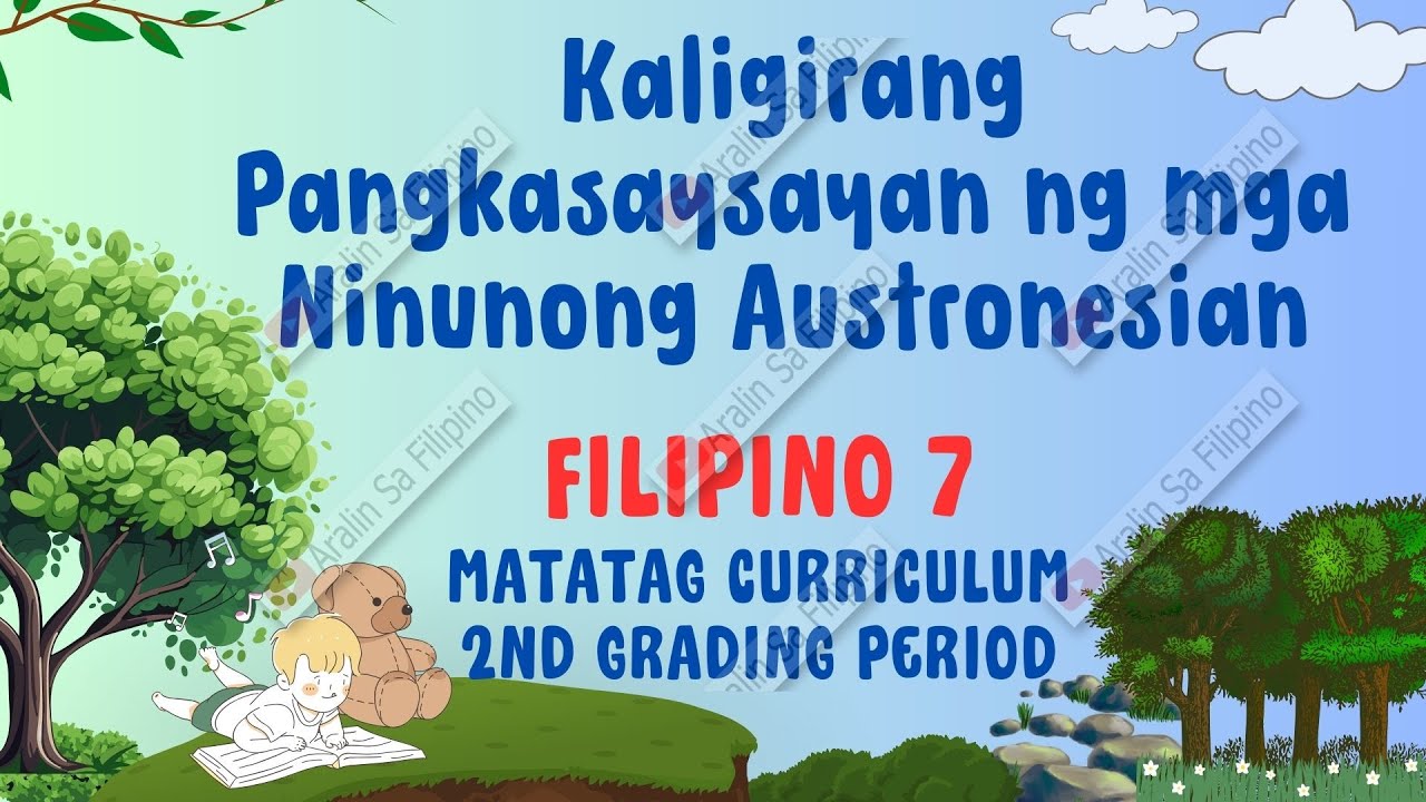 Outline Video KALIGIRANG PANGKASAYSAYAN NG AUSTRONESIAN| 2ND GRADING PERIOD| ARALIN SA FILIPINO 7