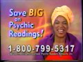 Miss Cleo Commercials from 2001 (with bonus Miss Clevon by Aisha Tyler)