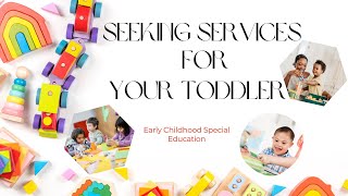 Seeking Services for your Toddler | Early steps vs FDLRS | Child Development
