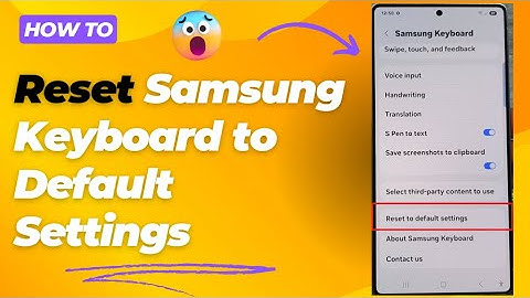 🛠️ How to Reset Samsung Keyboard to Default Settings on Galaxy S25/S25+/Ultra 📱
