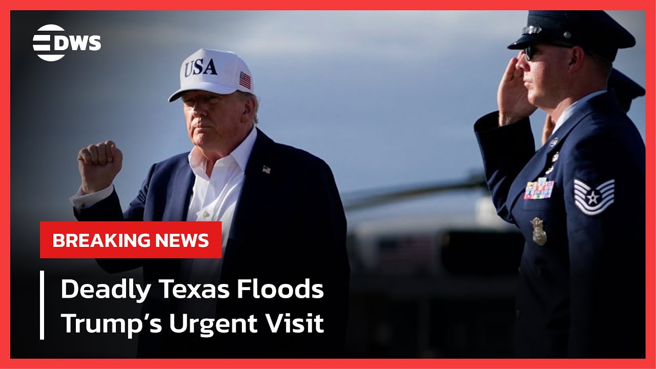 JUST IN: Trump Visits Texas After Deadly Flood Disaster | Flood ...