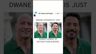 Dwayne Johnson And Robert Downey Jr Connection