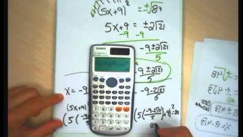 Intermediate Algebra section 5 1  Square Root Property