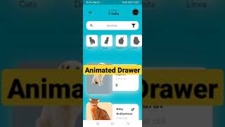 😳 Hidden Navigation Drawer | Flutter #short #flutter #youtubeshorts