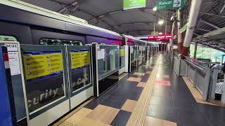 Scomi Sutra Monorail RSV25 departing Bukit Nanas