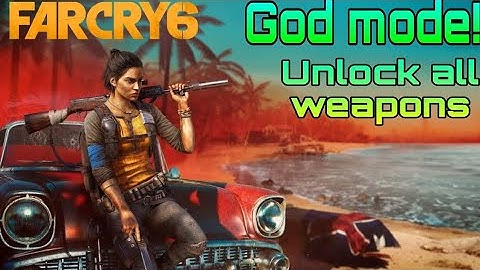How to unlock God mode and Infinite health in far cry 6 || Unlock all weapons parts ||