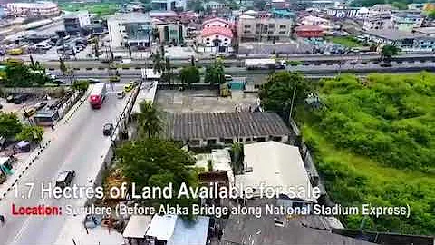 Commercial Land for Sale with C of O in Surulere. Call - 07066208315.