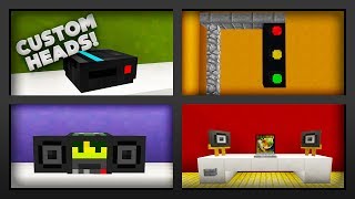 Minecraft - 5 Things To Make With Custom Heads