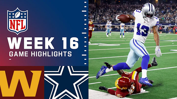 Washington Football Team vs. Cowboys Week 16 Highl...