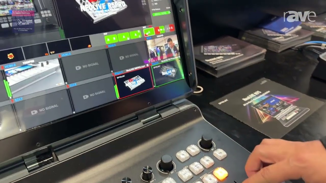 ISE 2026: SPROLINK Showcases PTZCam Switch N8