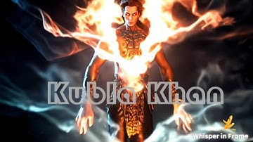 Kubla Khan - A Visual Poem | Samuel Taylor Coleridge #poetry #visualpoetry #storytelling #quotes