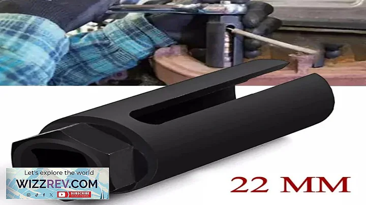 Black Narrow Mouth Oxygen Sensor Socket 22mm 1/2" Drive Sensing Socket Wrench Review