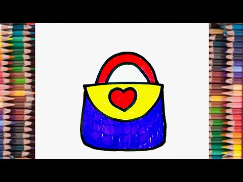 How to draw Side Bag - YouTube